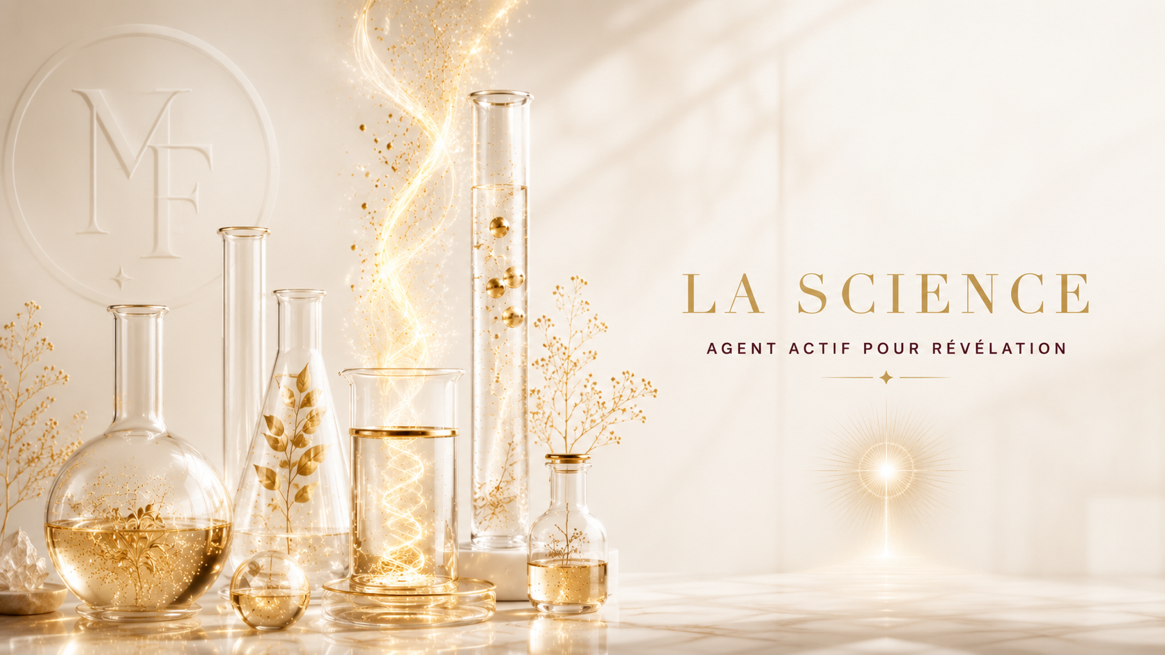 La science Maison Forever Lab · agent actif pour révélation