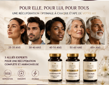 Pour elle, pour lui, pour tous : une récupération optimale à chaque étape de la vie
