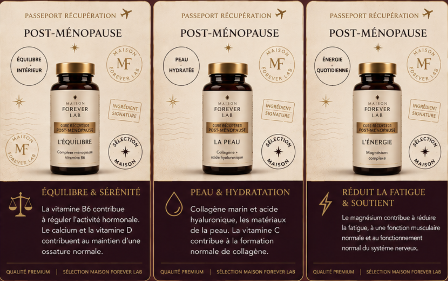 Passeport Récupération : L'Équilibre, La Peau, L'Énergie