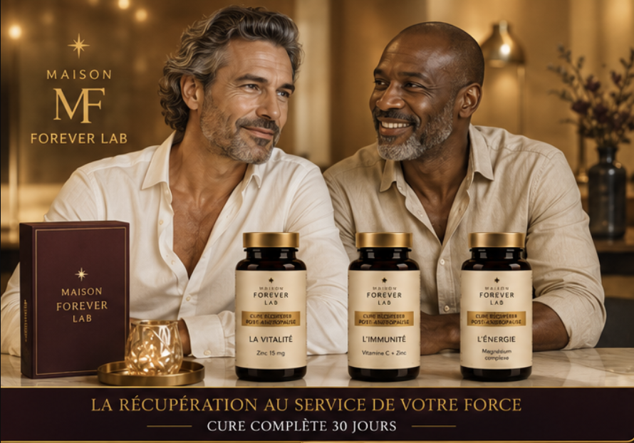 La cure Post-Andropause : la récupération au service de votre force, cure complète 30 jours