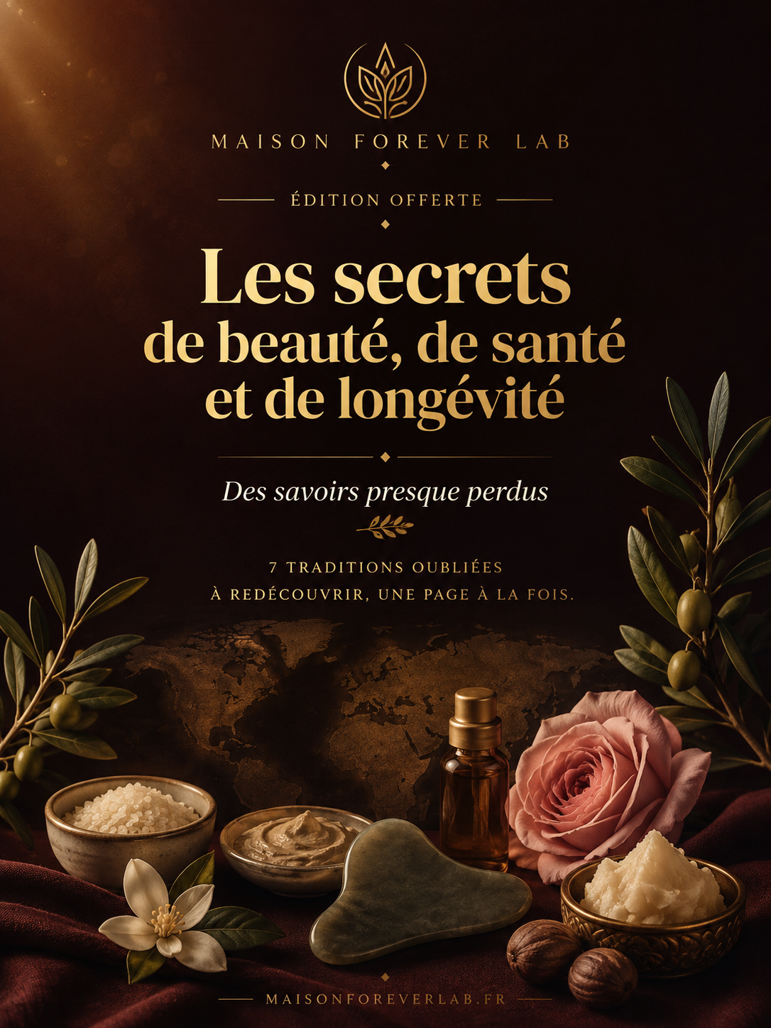 Les 7 Secrets d&rsquo;une seconde vie, &eacute;dition offerte par Maison Forever Lab