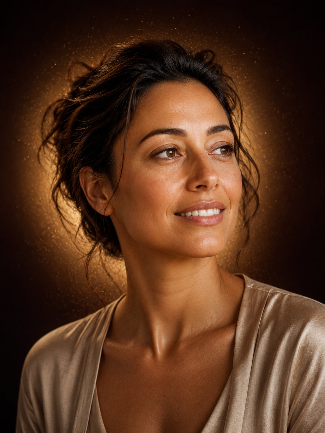 Femme rayonnante