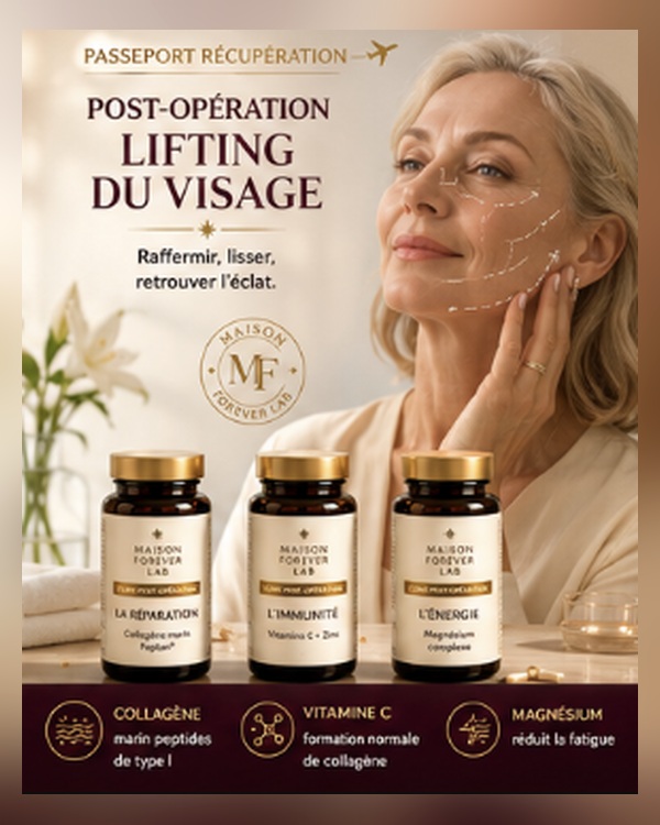 Cure Post-Opération Lifting du visage : raffermir, lisser, retrouver l’éclat