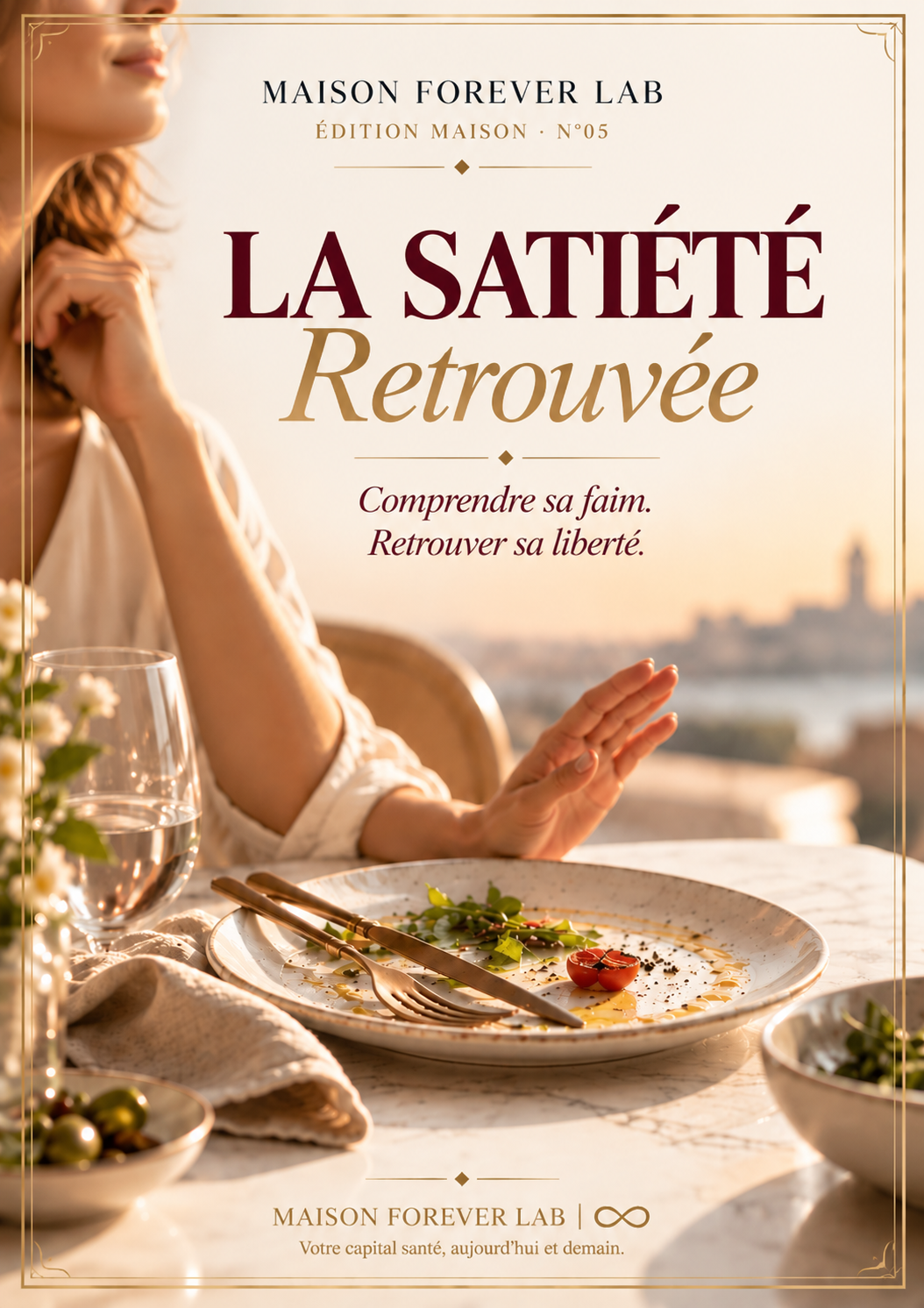 Le Protocole La Satiété, offert · valeur 39 € avec L'Unique