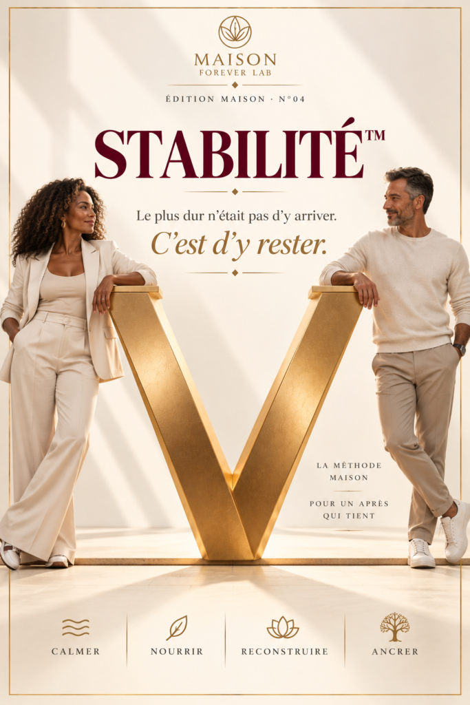 Couverture de l'édition Stabilité · le protocole de référence sur 90 jours